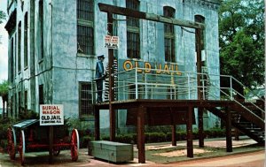 Old Jail Burial Wagon Box 8 Williams Street St Augustine Florida FL Postcard UNP