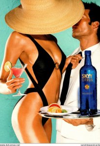 Advertising Alcohol Skyy Citrus Vodka