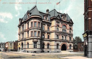 Government building and post office Leavenworth Kansas