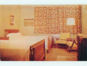 Unused 1950's PARK MOTEL Mcrae Georgia GA s3578