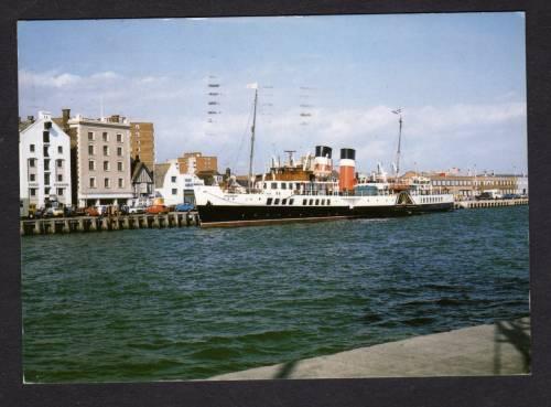 Waverley Paddle Steamer Ship THE QUAY POOLE DORSET UK