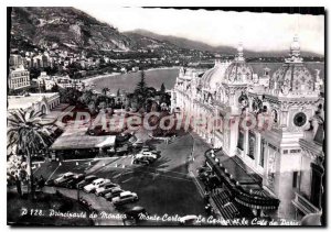 Modern Postcard Monte Carlo Main Monace of the Casino and the Cafe de Paris