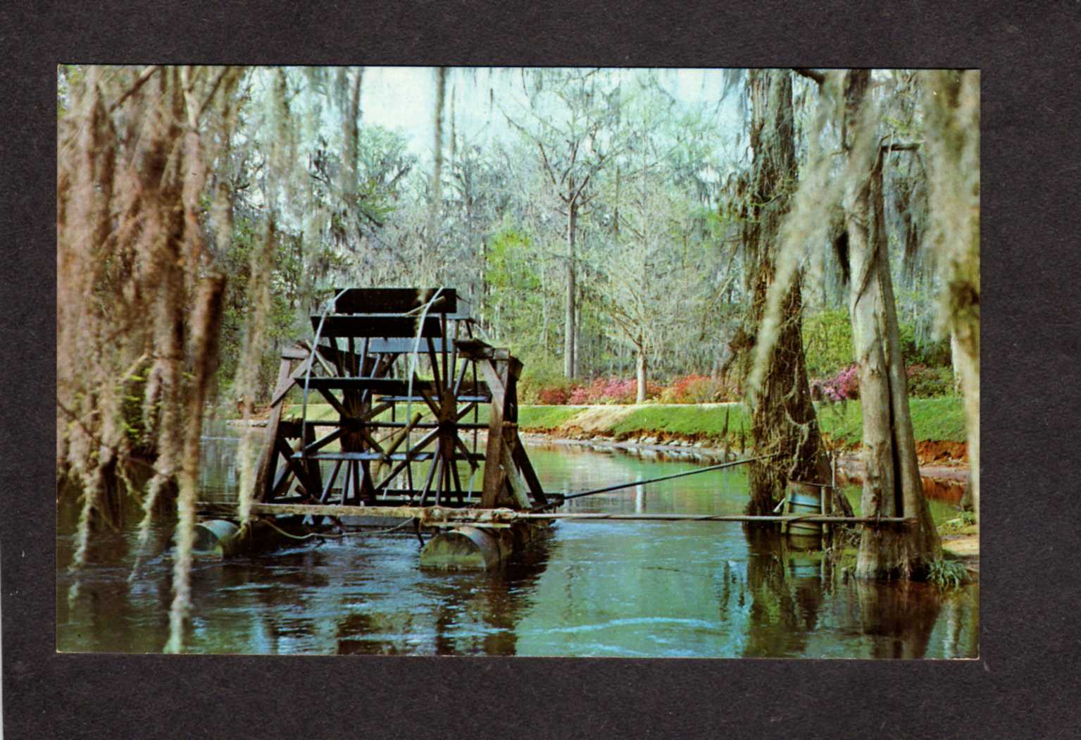 Sc Water Wheel Edisto Memorial Gardens Orangeburg South Carolina