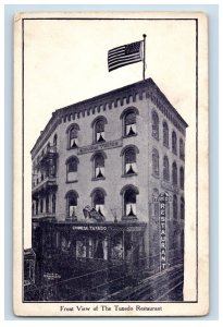 1920's Front View Of The Tuxedo Resturaunt New York Postcard P30E