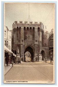 1931 View Of Bargate North Southampton England United Kingdom Vintage Postcard 