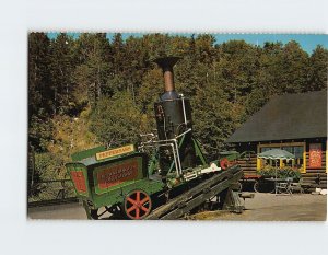 Postcard Old Peppersass On Display, Mt. Washington Cog Railway, New Hampshire