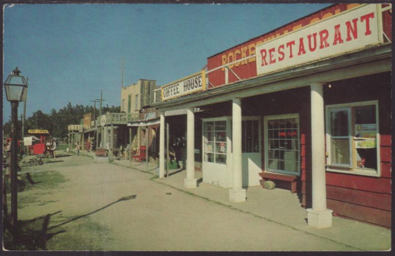 Rockerville Gold Town,SD Postcard BIN