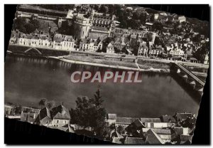 Postcard Modern Amboise Chateau And The Loire pearl Stamp load