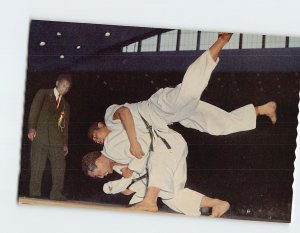 Postcard Judo Japanese Martial Art