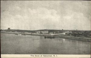 Sakonnet RI The Cove c1915 Postcard