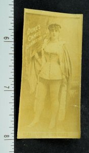 1880's Real Photo Duke's Cameo Cigarettes Viola Bridges Actress Card F62