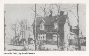 The Old Drill Pub Squirrels Heath Romford Essex PB Postcard