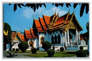 Postcard Marble Temple Bankok Thailand Vintage Standard View Card 