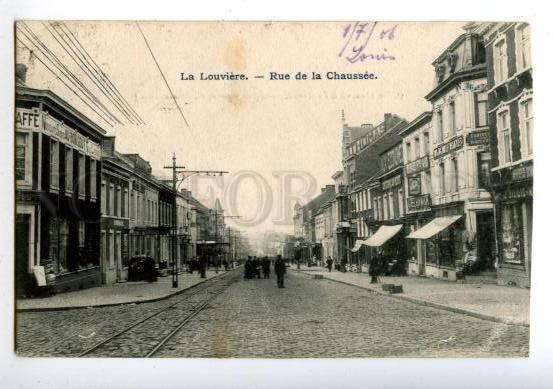 158205 Belgium LA LOUVIERE rue de la Chaussee SIGNBOARDS OLD