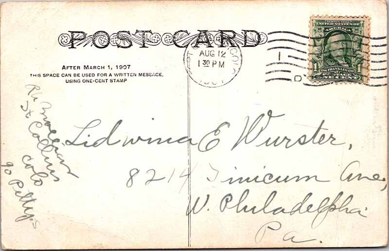 Postcard ROAD SCENE James Peak Colorado CO AO5051