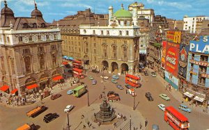 uk41572 piccadilly circus london real photo uk us coca cola schweppes