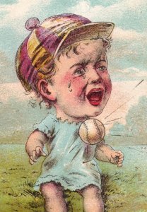 1889 Tobin Baseball Baby Talk Series Gold Coin Stoves R. Nuttall #2 F60