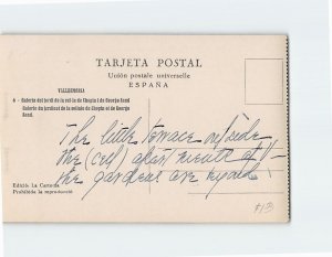 Postcard Galeria del jari de la cel la de Chopin i de Geroge Sand Spain