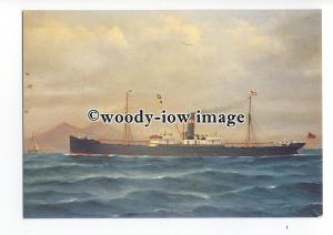 cd0224 - Charles Radcliffe Cargo Ship - Snowdon - postcard