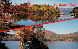 New Hampshire Squam Lake Scenes On Golden Pond Split View