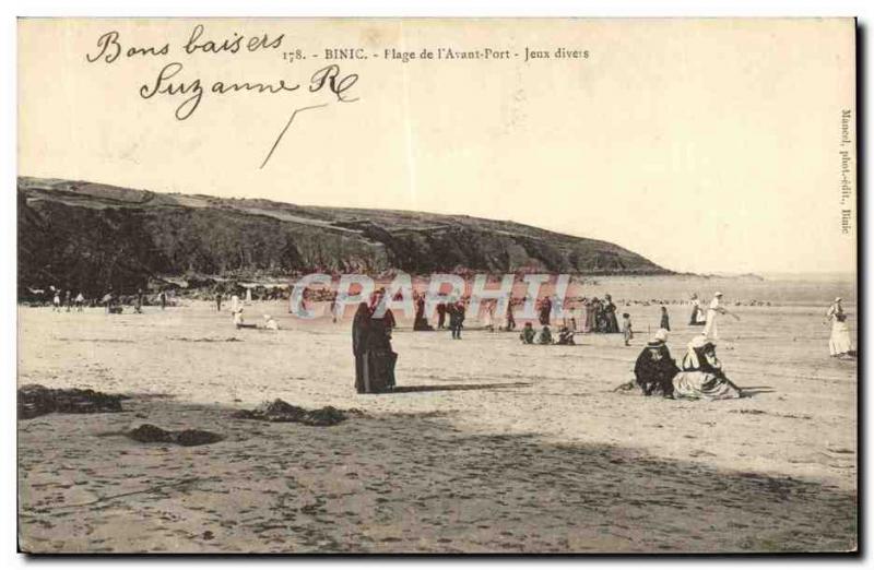 Postcard From Old Binic Beach & # 39Avent Port Miscellaneous Games