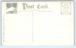 Olympic Park Trolley Loop Amusement Irvington NJ Postcard New Jersey