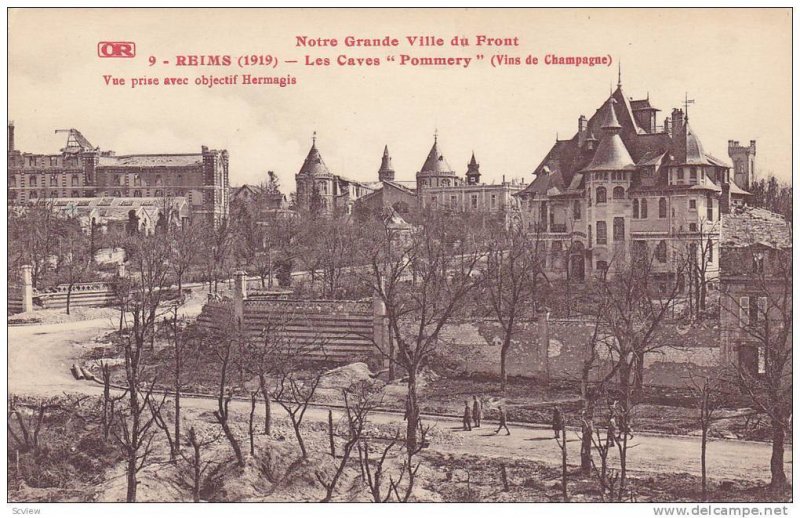 Les Caves Pommery, Notre Grande Ville Du Front, Reims (Marne), France, 1900...