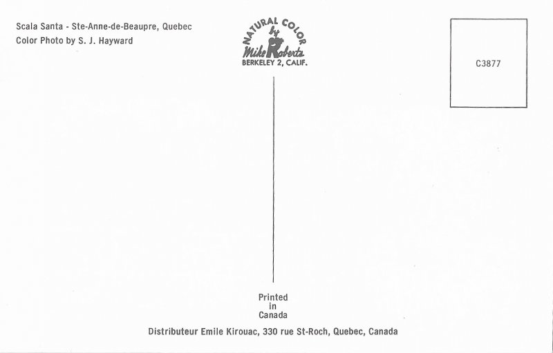 Scala Santa Ste Anne de Beaupre Quebec Canada