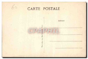 Old Postcard Chantilly Facade du Chateau