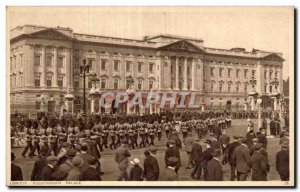 Old London Postcard Buckingham Palace