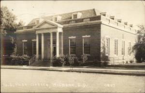 Milbank SD Post Office Real Photo Postcard