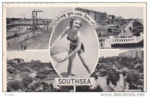 RP; 5-Views, Wishing you were here at SOUTHSEA, Hampshire, England, United Ki...