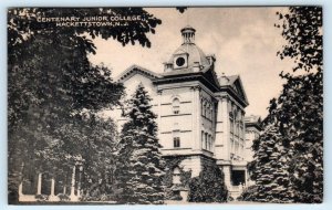 HACKETTSTOWN, New Jersey NJ ~ Campus CENTENARY JUNIOR COLLEGE 1945 Postcard