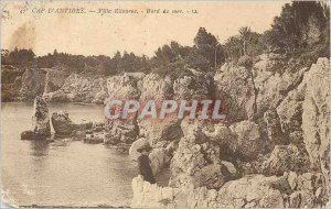 Postcard Old Cap d'Antibes Villa Eilenroc Seaside