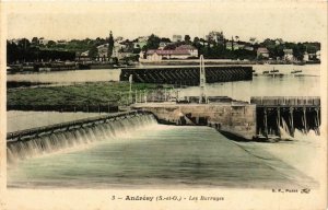 CPA ANDRESY - Les Barrages (246914)