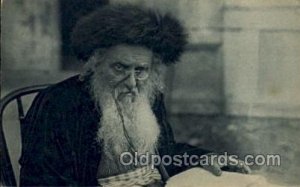 An Original Type of a Rabbi Judaic, Judaica Unused 