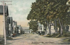 BUCKSPORT, Maine, 1913; Main Street