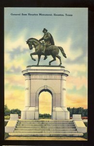 Houston, Texas/TX Postcard, General Sam Houston Monument