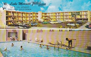 California Oakland Lake Merritt Trave Lodge Motel With Swimming Pool