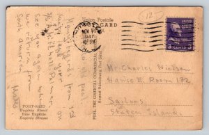 1947  Port Said   Cigar Shop   Egypt   Postcard