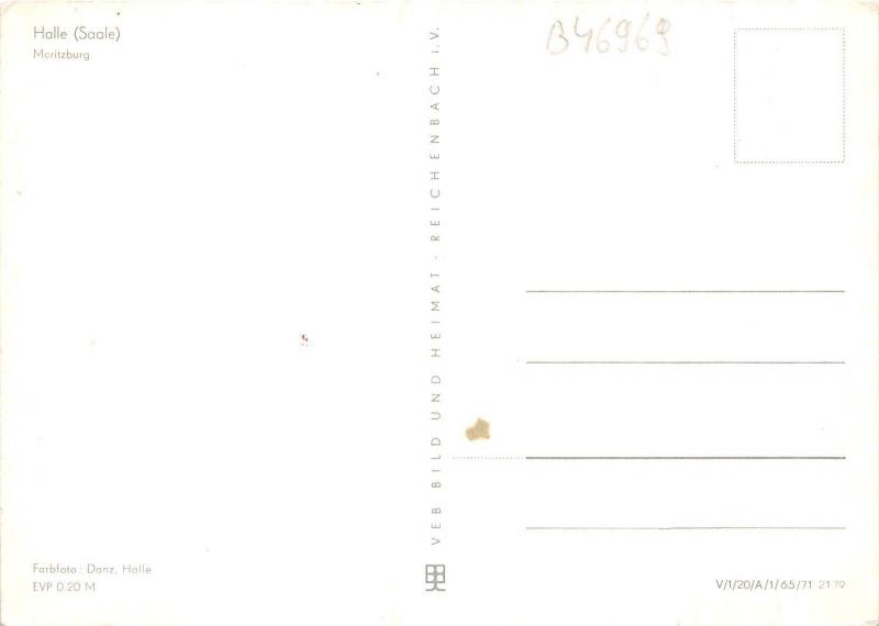 B46969 Halle Saale Moritzburg  germany