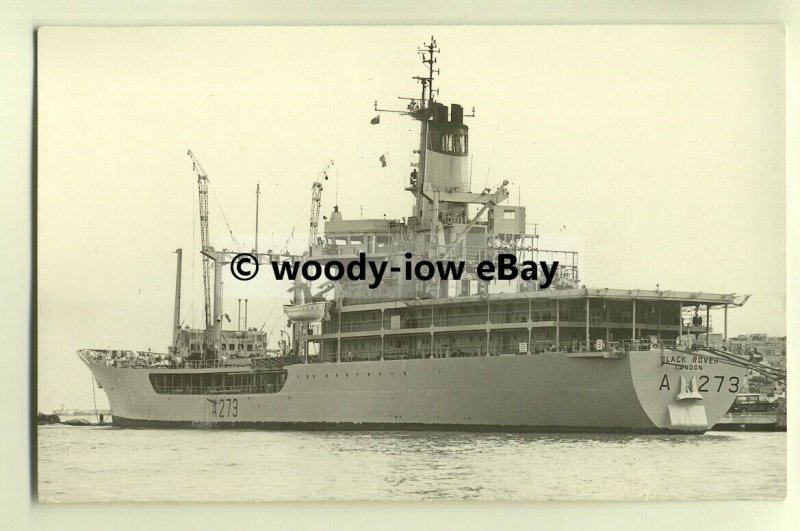 na1989 - Royal Navy Tanker - RFA Black Rover - photograph 