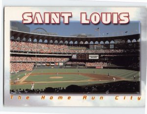 Postcard The Home Run City St. Louis Missouri USA