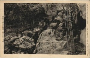 CPA Route de Brides-les-Bains a Pralognan - Gorges de Ballendaz (1195647)