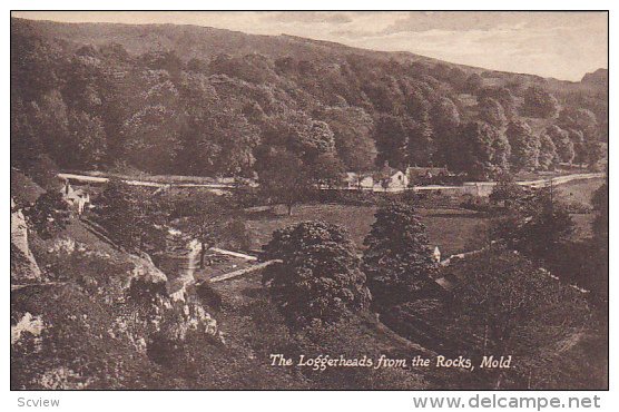 Mold , Flintshire, Wales , 00-10s ; The Loggerheads from the Rocks