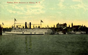 NY - Albany. Hudson River Steamers