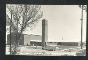 RPPC FREMONT NEBRASKA FIRST LUTHERAN CHURCH VINTAGE REAL PHOTO POSTCARD