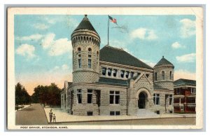 Postcard Atchison Kansas Post Office Vintage Standard View Card