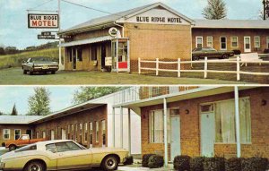 Blue Ridge Motel Roanoke Virginia 1978 postcard