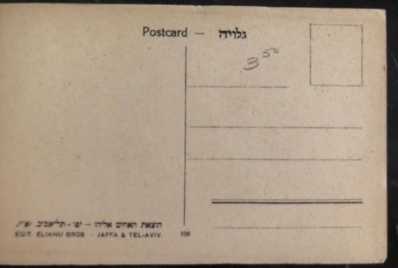 Mint Jerusalem Israel  Real Picture Postcard RPPC Site Of The Temple